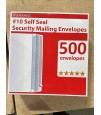 Splendoress 500 Pack Letter Size Peel and Seal Envelopes. 6600Packs. EXW Los Angeles